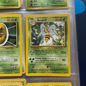 Beedrill Vintage Card